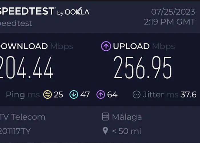 Apartmán Holidays2malaga Carril & Wifi Fibra 5g Ideal Trabajar & Tv Satelite